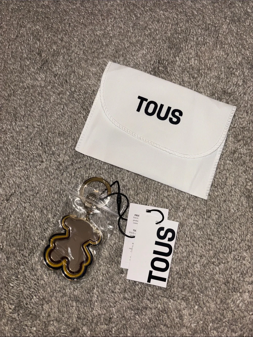 🧸 TOUS Bear Waves Key Ring